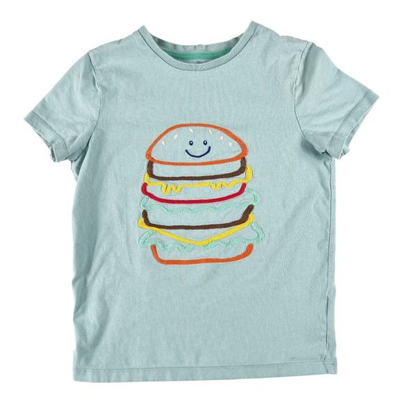 Mini Boden Hamburger Tee size 11-12 - Picture 1 of 7